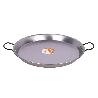 PAELLERA ACERO PULIDA Ø30CM