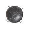 PAELLERA ACERO PULIDA Ø90CM(4 ASAS)