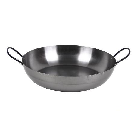 SARTEN LIONESA ACERO C/ASAS Ø36CM