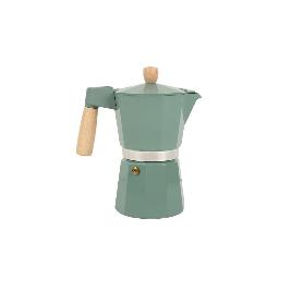 CAFETERA ITALIANA DE INDUCCIÓN VERDE 6 TAZAS