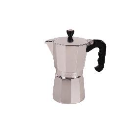 CAFETERA ITALIANA DE ALUMINIO PARA INDUCCIÓN 9 TAZAS
