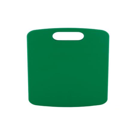 TABLA CORTE CON ASA VERDE 34X24X1.5CM MODELO CHIPS