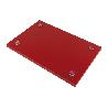TABLA CORTE  ROJO 50X30X1.5CM MODELO BRESA