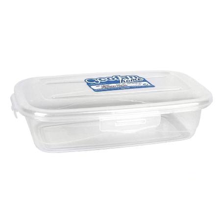 FIAMBRERA TRANSPARENTE RECTANGULAR 1 L