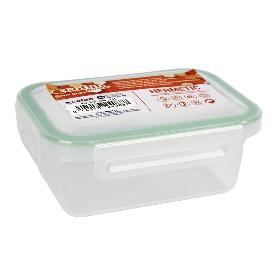 FIAMBRERA VERDE RECTANGULAR CON JUNTA BI-MATERIA MODELO YUBA 1,4 L