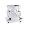 CAJA ORDENACION CON RUEDAS 36L MODELO RICORDI 59X40X25CM