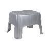 TABURETE GRIS  40X30X28   CAJA 6 UNID.