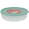 FIAMBRERA TORTILLA REDONDA AMARILLO  24.5X6.5CM VENTA UNITARIA