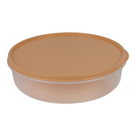 FIAMBRERA TORTILLA REDONDA NARANJA   24.5X6.5CM   CAJA 6 UNID.