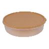 FIAMBRERA TORTILLA REDONDA NARANJA   24.5X6.5CM   CAJA 6 UNID.
