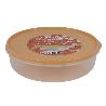 FIAMBRERA TORTILLA REDONDA NARANJA   24.5X6.5CM   CAJA 6 UNID.