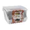 VERDULERO BLANCO 3 CESTAS  62X39X32 CM