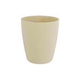 VASO DE AGUA BEIGE  MODELO NARA 400ML   CAJA 6 UNID.
