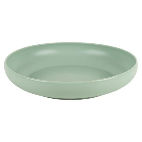 PLATO VERDE AGUA 20CM MODELO NARA 850ML   CAJA 6 UNID.