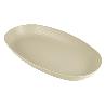 FUENTE OVALADA BEIS   39 X22X 4,5 CM MODELO NARA 2000ML   CAJA 6 UNID.