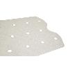ALFOMBRA ANTIDESLIZANTE CON VENTOSAS BAÑERA/DUCHA BLANCO 36 X 72 CM