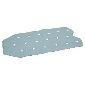 ALFOMBRA ANTIDESLIZANTE CON VENTOSAS BAÑERA/DUCHA AZUL CLARO 36 X 72 CM