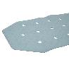 ALFOMBRA ANTIDESLIZANTE CON VENTOSAS BAÑERA/DUCHA AZUL CLARO 36 X 72 CM