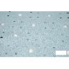 ALFOMBRA ANTIDESLIZANTE CON VENTOSAS BAÑERA/ DUCHA AZUL CLARO 53 X 53 CM