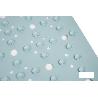 ALFOMBRA ANTIDESLIZANTE CON VENTOSAS BAÑERA/ DUCHA AZUL CLARO 53 X 53 CM