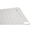 ALFOMBRA PLUS ANTIDESLIZANTE CON VENTOSAS BAÑERA/ DUCHA BLANCO 60 X 60 CM