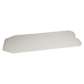 ALFOMBRA PLUS ANTIDESLIZANTE CON VENTOSAS BAÑERA /DUCHA BLANCO 40 X104 CM