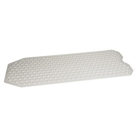 ALFOMBRA PLUS ANTIDESLIZANTE CON VENTOSAS BAÑERA /DUCHA BLANCO 40 X104 CM