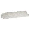 ALFOMBRA PLUS ANTIDESLIZANTE CON VENTOSAS BAÑERA /DUCHA BLANCO 40 X104 CM