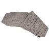 ALFOMBRA PLUS ANTIDESLIZANTE CON VENTOSAS BAÑERA/DUCHA BEIS PIEDRA 40 X104 CM