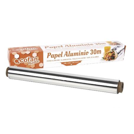 PAPEL ALUMINIO DOMÉSTICO 30M