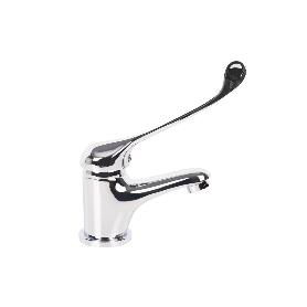 GRIFO DE LAVABO MONOMANDO CON MANETA HIGIENICA