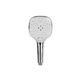 MANGO DUCHA CROMADO/BLANCO CON 3 FUNCIONES