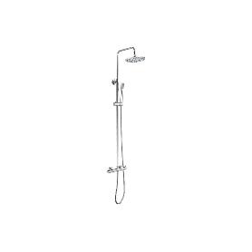 COLUMNA DE DUCHA CON GRIFO MONOMANDO 80-115