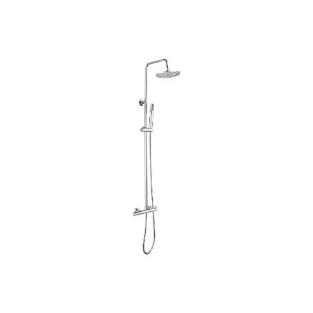COLUMNA DE DUCHA CON GRIFO MONOMANDO 80-115