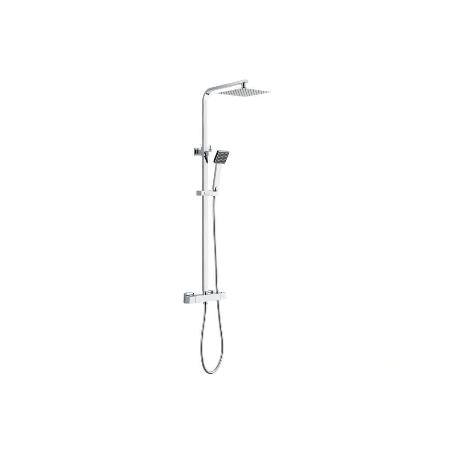 COLUMNA DE DUCHA TERMOSTATICA DISEÑO CUADRADO 90-1.40 CM