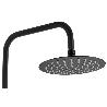 COLUMNA DE DUCHA NEGRA CON GRIFO TERMOSTATICO 90-1,40 CM