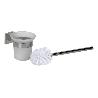 ESCOBILLERO INODORO GAMA MARVAO INOX 304 BRILLO