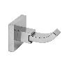 PERCHA GAMA MARVAO INOX 304  BRILLO