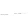 BARRA CORTINA EXTENSIBLE (PRESIÓN) WHITE 91-137 CM