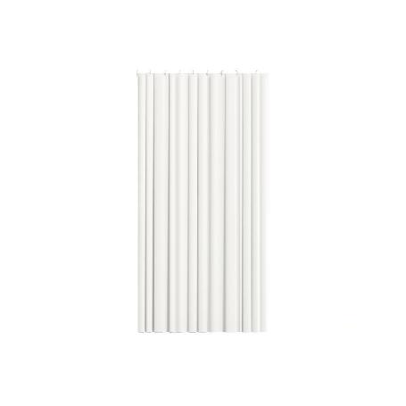 CORTINA DE BAÑO BLANCA  POLIÉSTER COLORES 140X200