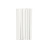 CORTINA DE BAÑO BLANCA  POLIÉSTER COLORES 220X200