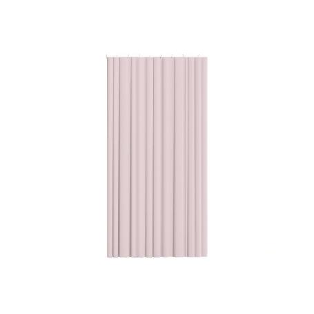 CORTINA DE BAÑO ROSA  POLIÉSTER COLORES 220X200