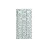 CORTINA DE BAÑO HEXAGONOS  POLIÉSTER 140X200
