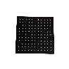 CABEZAL DE DUCHA CUADRADO EXTRAFINO DE ACERO INOXIDABLE 304 NEGRO MATE 24,5 X 24,5 CM