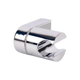 SOPORTE DE DUCHA PARA PARED COLOR CROMO ABS