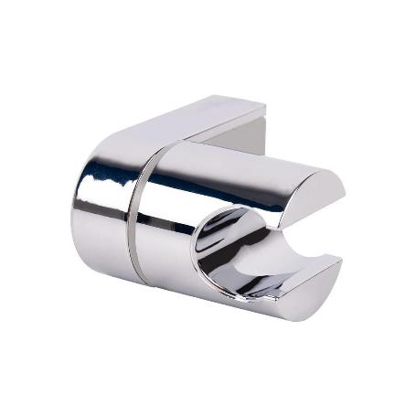 SOPORTE DE DUCHA PARA PARED COLOR CROMO ABS