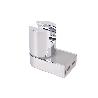 SOPORTE DE DUCHA PARA PARED COLOR CROMO ABS