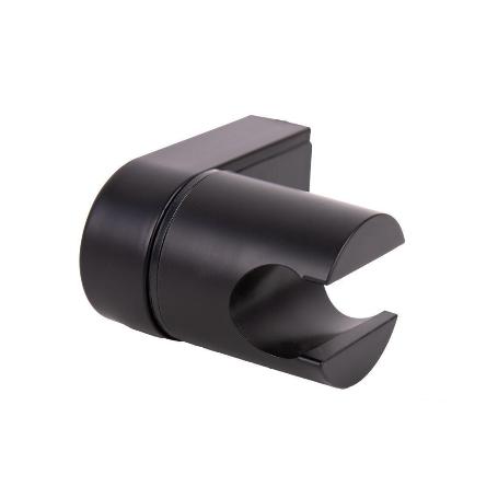 SOPORTE DE DUCHA PARA PARED COLOR NEGRO ABS