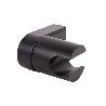 SOPORTE DE DUCHA PARA PARED COLOR NEGRO ABS