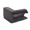 SOPORTE DE DUCHA PARA PARED COLOR NEGRO ABS